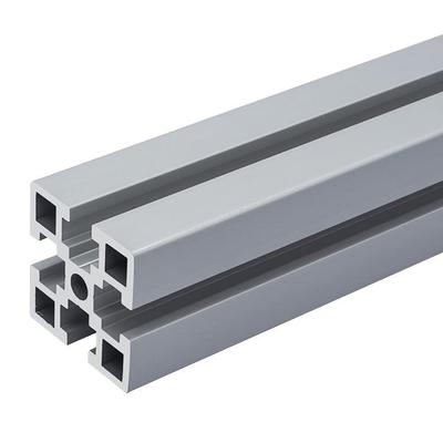 40*40GF Extruded Aluminum Profile Industrial square Tube Aluminum Alloy Profile Sandblasted Electrophoretic Profile