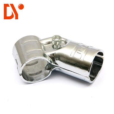 Factory Direct Sale Hj-9 Chrom Plated Lean Pipe Connector / Lean Tube Joint / Metal Clamp for 28mm Lean Pipe