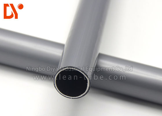 Anti Static ESD Lean Tube Gray Color Large Loading Capacity Easy Installation