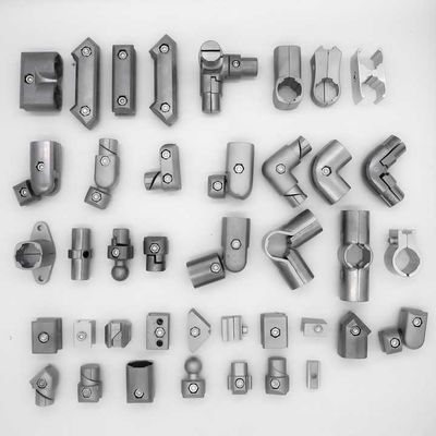 DYJ28-B09 45 Inner Type Aluminum Tube Connector for Lean System