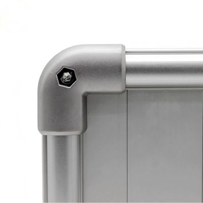 DYJ43-A15 Hot Sale Aluminum Pipe Connector Aluminum Alloy Joint 90 Degree for OD 43mm Aluminum Pipe